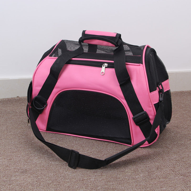 MeshVenture Portable Pet Carrier Bag - The Nevermore Pet Carriers - Travel Accessories