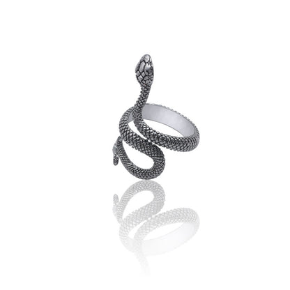 Misery Gravestone Snake - The Nevermore Gothic Ring