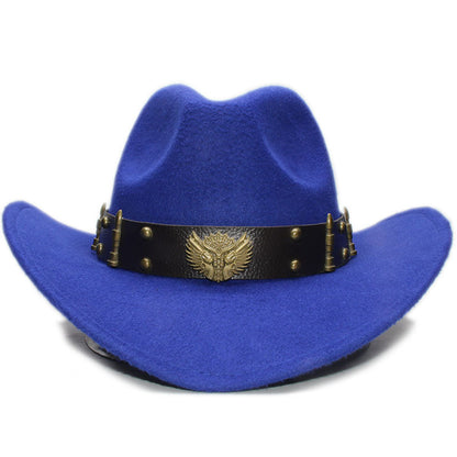 Montgomery Brassfire - The Nevermore Woollen Western Cowboy Hat for Men