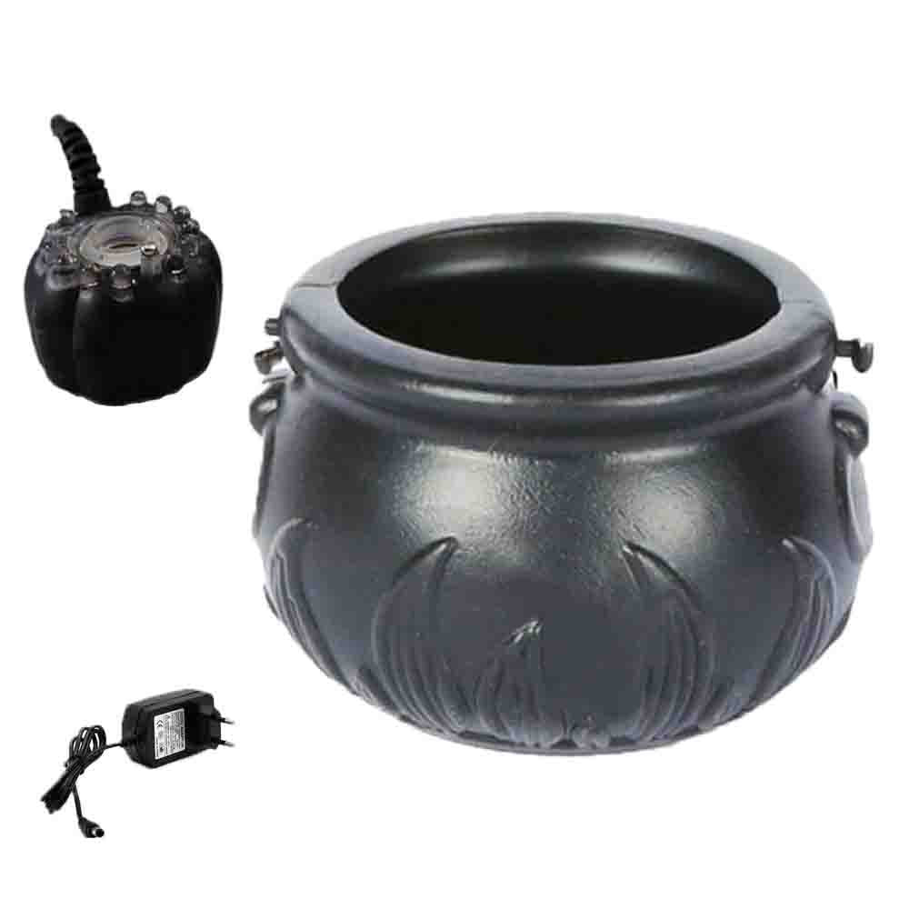 Morticia - The Nevermore Gothic Home Decore Illuminated Witch Bucket