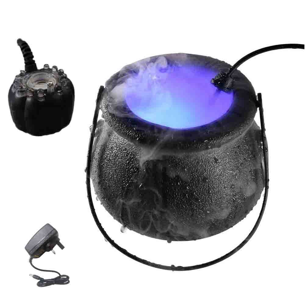 Morticia - The Nevermore Gothic Home Decore Illuminated Witch Bucket