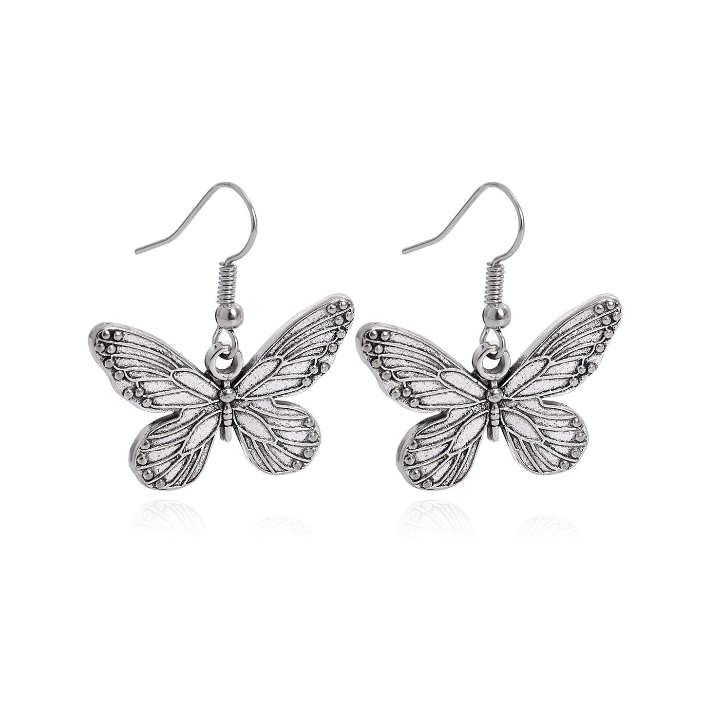 Mystic Midge - The Nevermore Women`s Earrings Butterfly