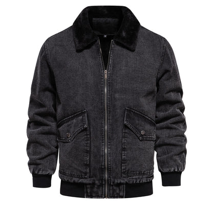 Neo Unity - The Nevermore Plush Denim Jacket for Men