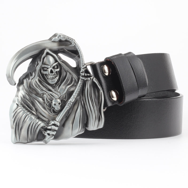 Nero Starling - The Nevermore Gothic Belt Skull Deth