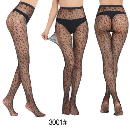 Nightweaver - The Nevermore Gothic Socks Stockings Jacquard Net Pants Fishnet Stockings Bottoming Pantyhose