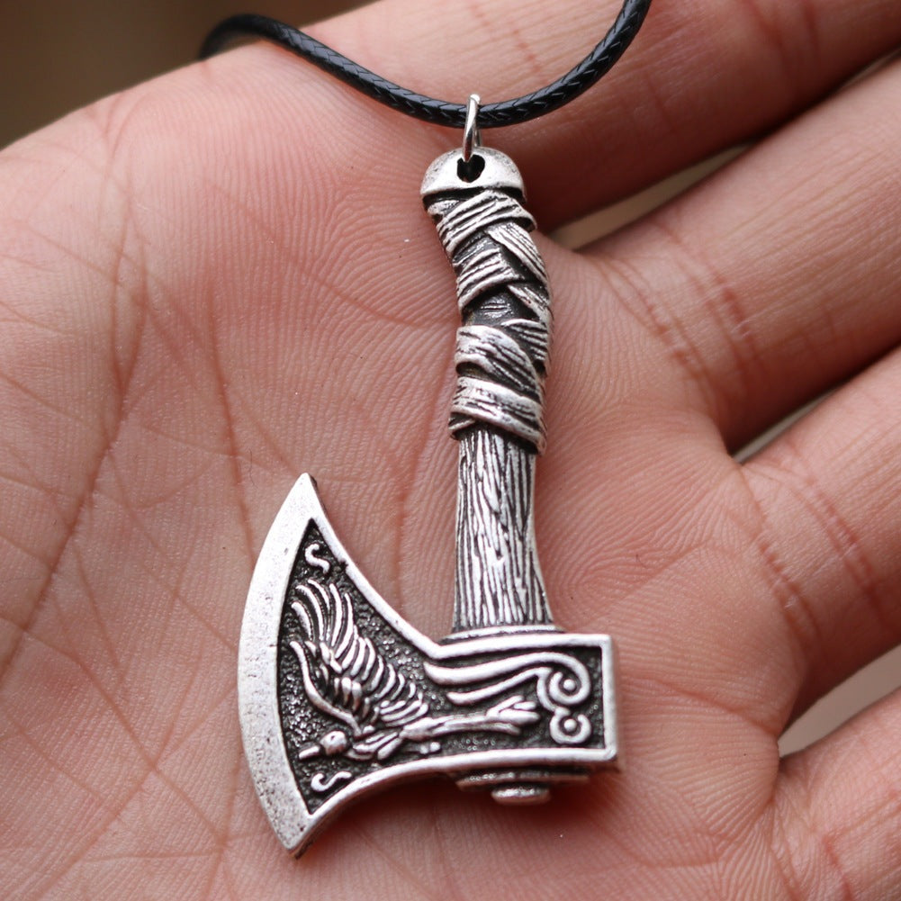 Norse Battle Axe - The Nevermore Gothic Pendant Necklace Viking Norse