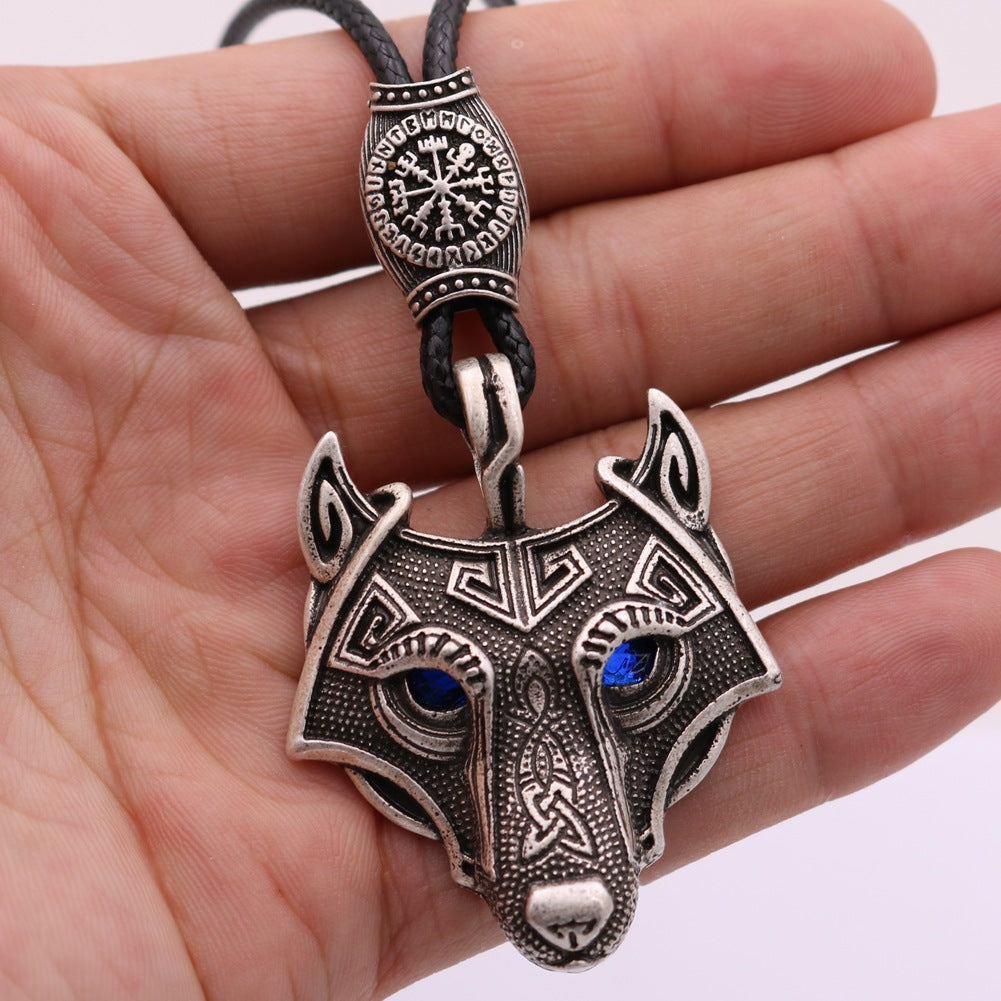 Norse Canine Emblem - The Nevermore Gothic Pendant Necklace Viking Norse