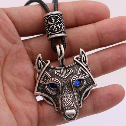 Norse Canine Emblem - The Nevermore Gothic Pendant Necklace Viking Norse