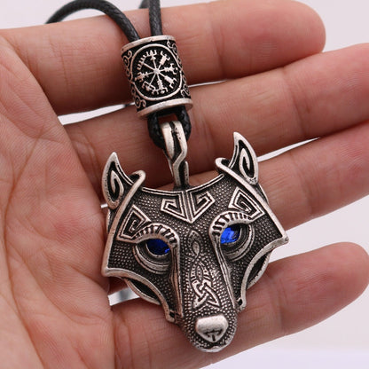 Norse Canine Emblem - The Nevermore Gothic Pendant Necklace Viking Norse