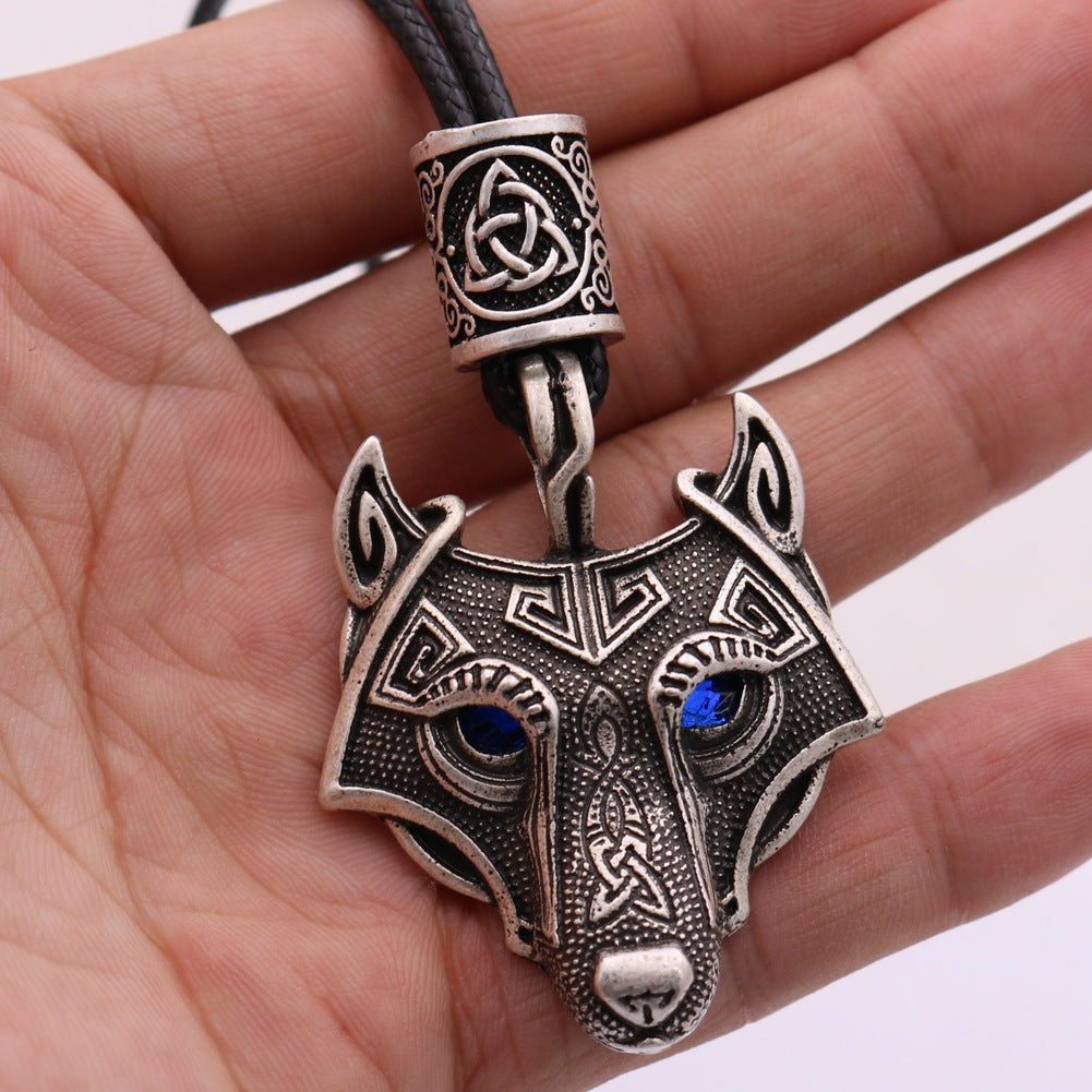 Norse Canine Emblem - The Nevermore Gothic Pendant Necklace Viking Norse