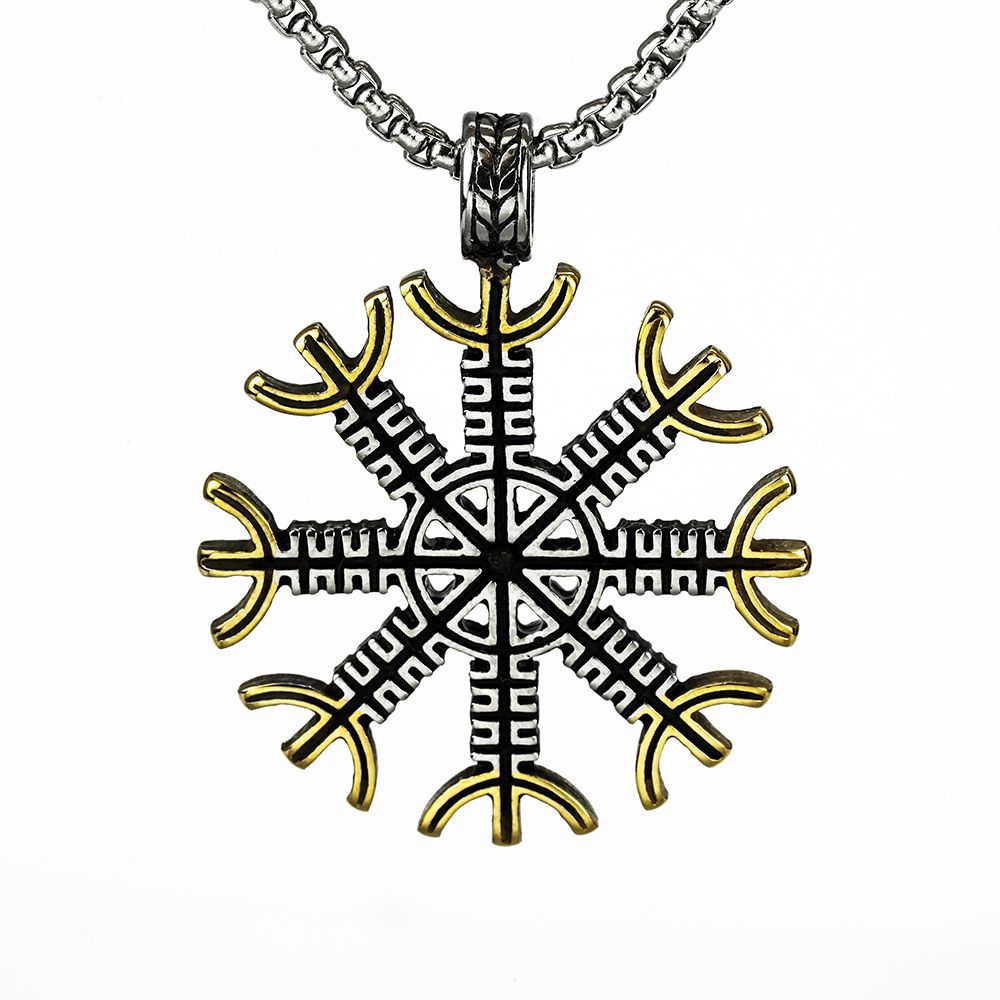 Norse Enigma - The Nevermore Titanium Steel Men's Pendant