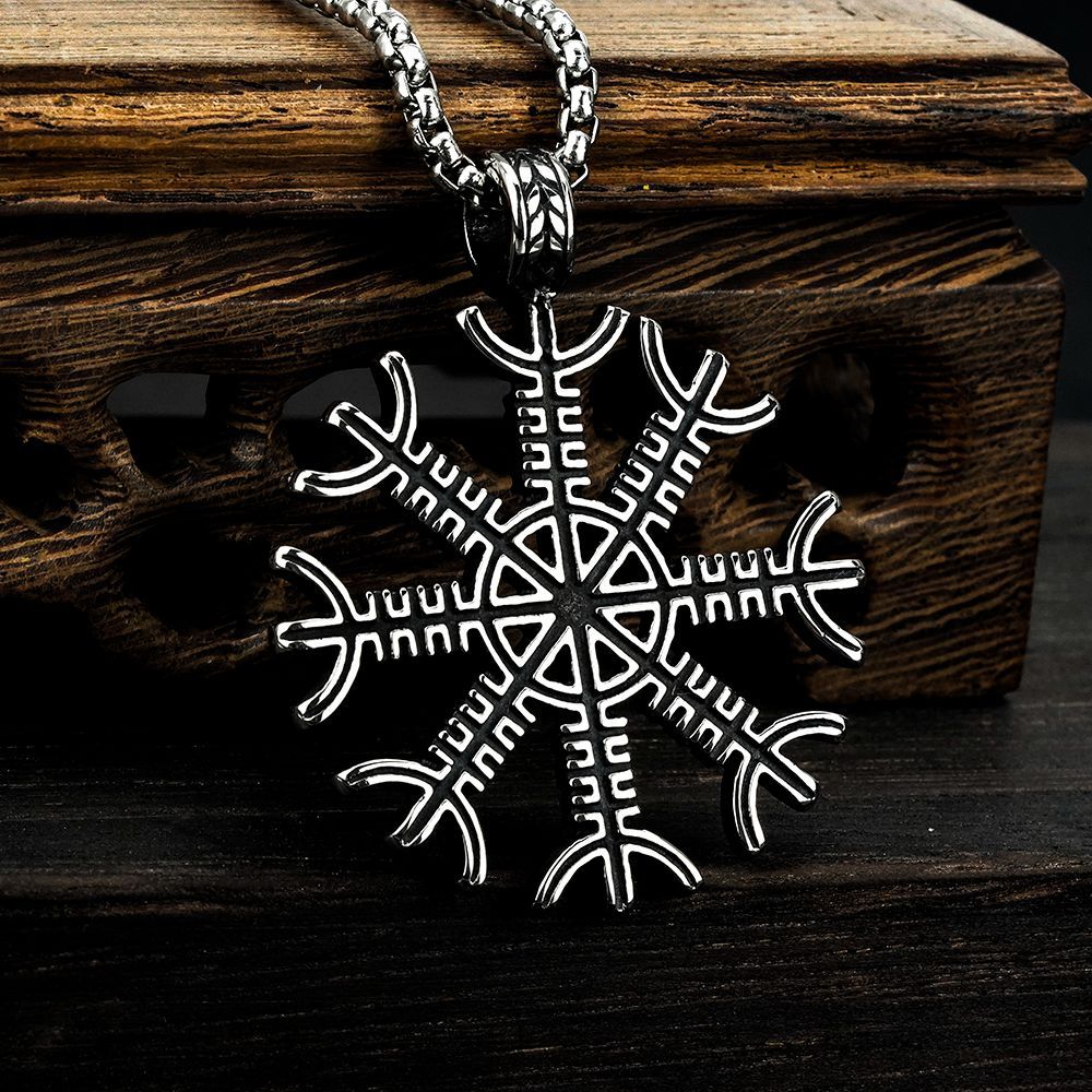 Norse Enigma - The Nevermore Titanium Steel Men's Pendant