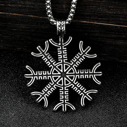 Norse Enigma - The Nevermore Titanium Steel Men's Pendant