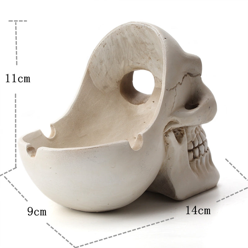 Octavius - The Nevermore Gothic Home Decore skull ashtray