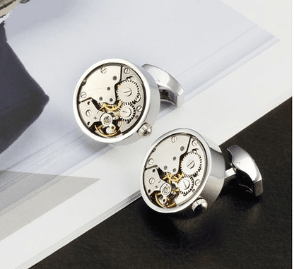 Odie Currington - The Nevermore Steampunk Cufflinks for Men Accessories