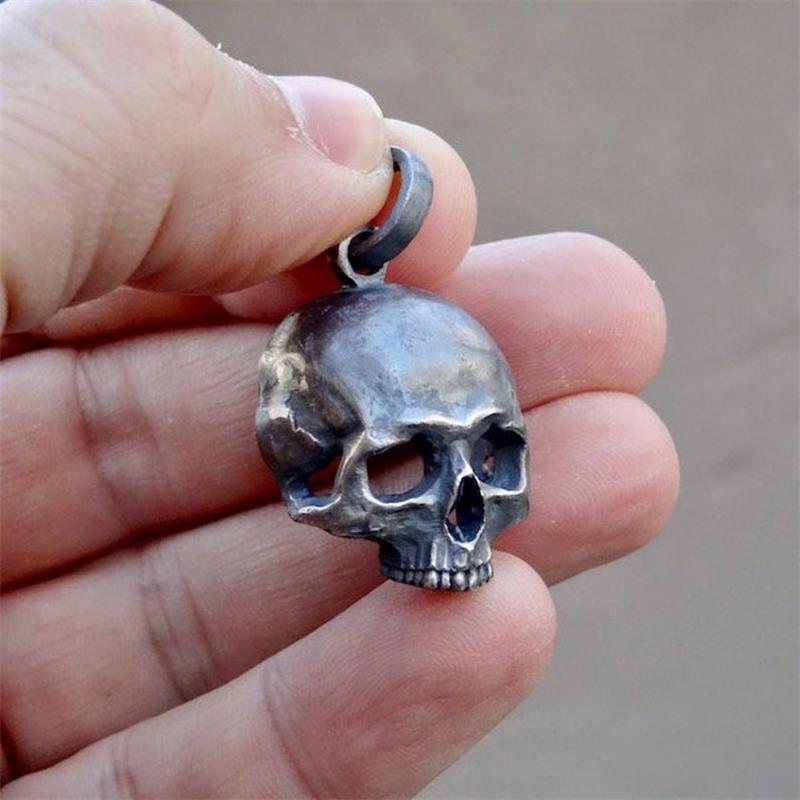 Old-world Skull - The Nevermore Gothic Pendant Necklace Stainless Steel