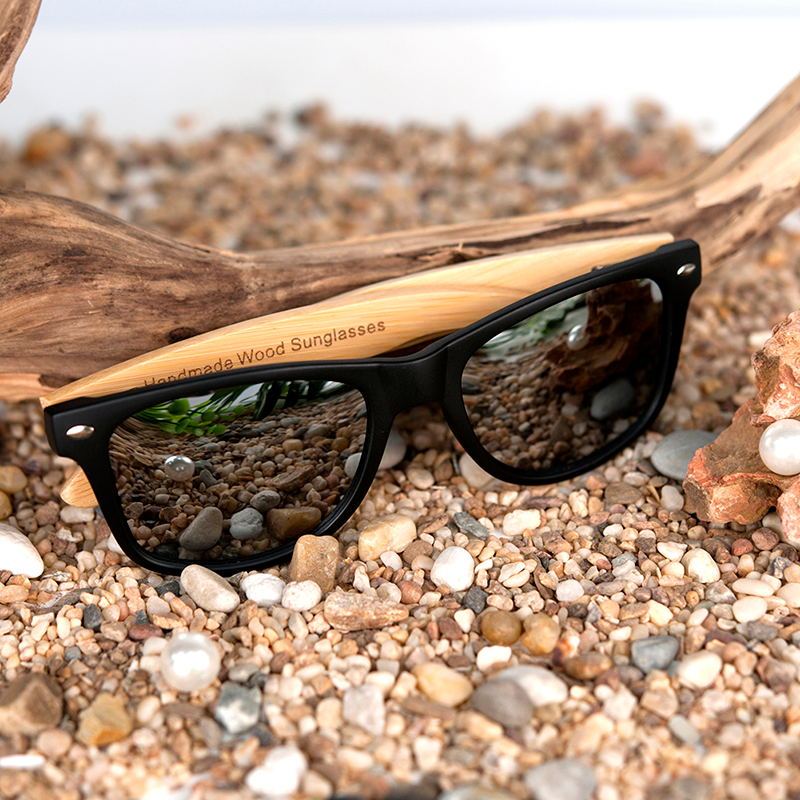 Orion - The Nevermore Wooden Polarized Sunglasses for Men & Women