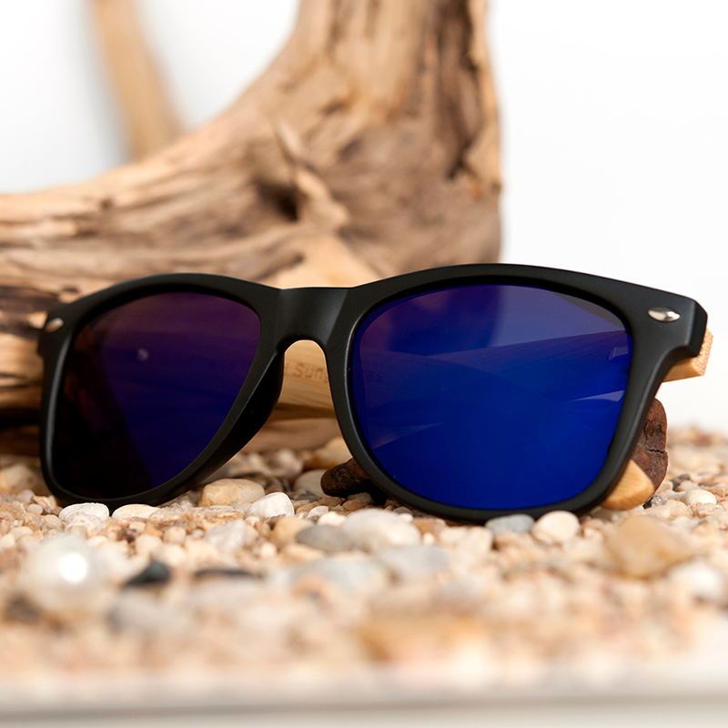 Orion - The Nevermore Wooden Polarized Sunglasses for Men & Women