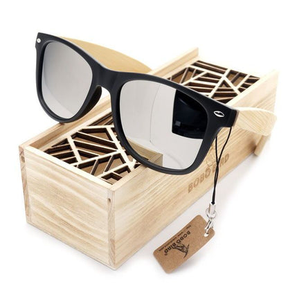 Orion - The Nevermore Wooden Polarized Sunglasses for Men & Women