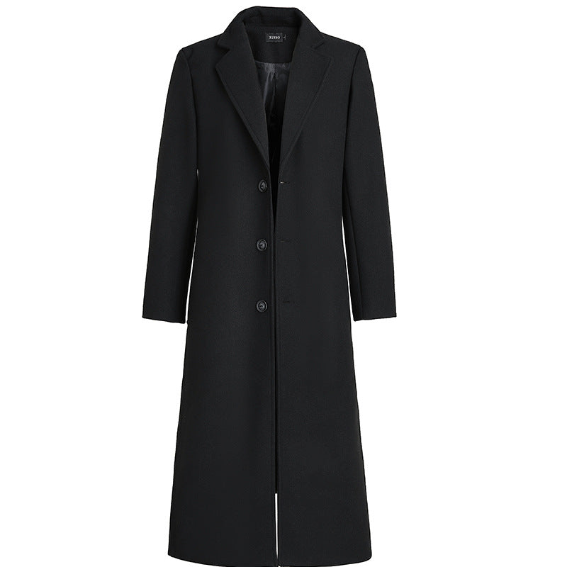 Orion Viper - The Nevermore Long Trench Woolen Coat for Men