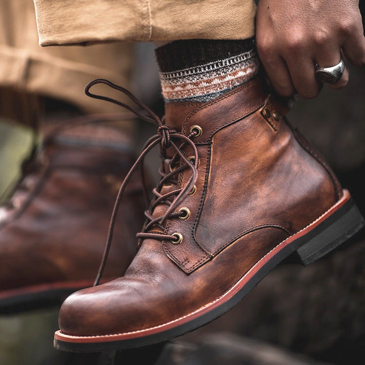 Owen Cadwallader Boots - The Nevermore Shoes for Men