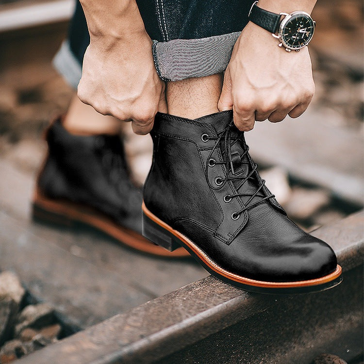 Owen Cadwallader Boots - The Nevermore Shoes for Men