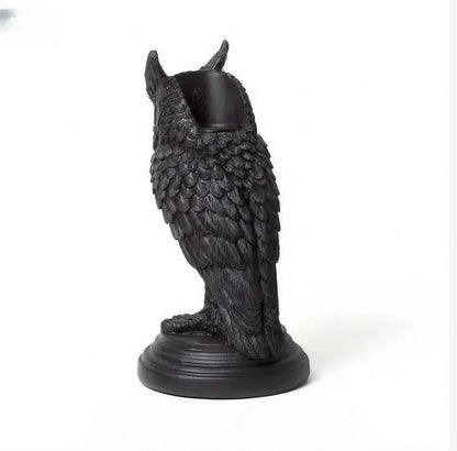 Owl - The Nevermore Gothic Candle Holder Ornament