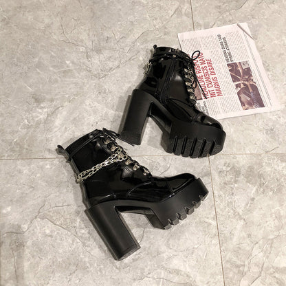 Pandora - The Nevermore - Gothic Boots