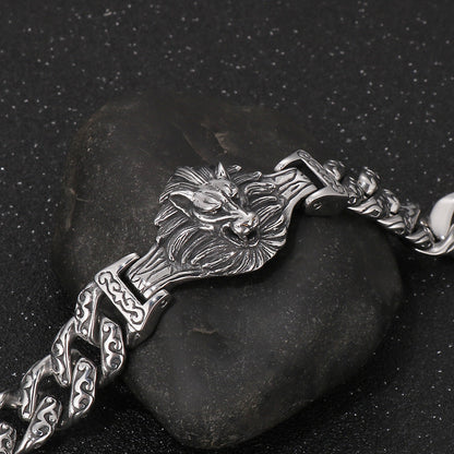 Percival Marble - The Nevermore Gothic Bracelet Titanium Steel