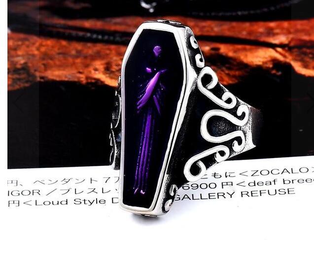 Phantom Veil- The Nevermore Gothic Men's Ring