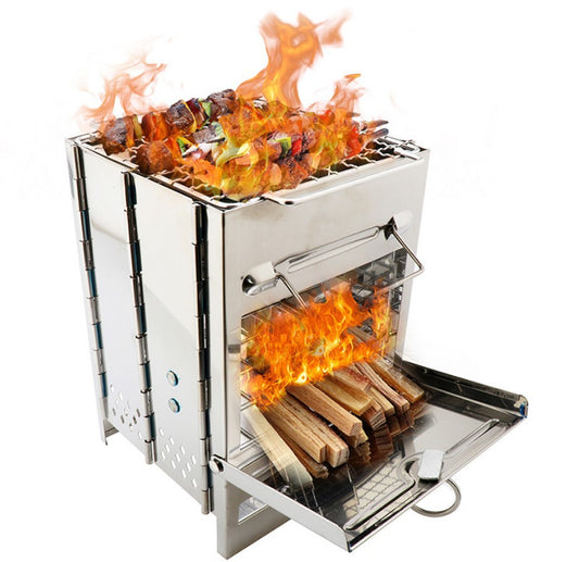 Portable Grill - The Nevermore Mini Folding Stove