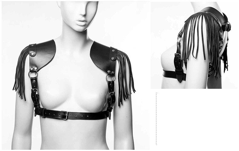 Raven - The Nevermore Gothic Sexy Shoulder Guard Strap