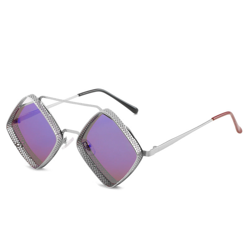 Rhombus Double Beam - The Nevermore Steampunk Sunglasses