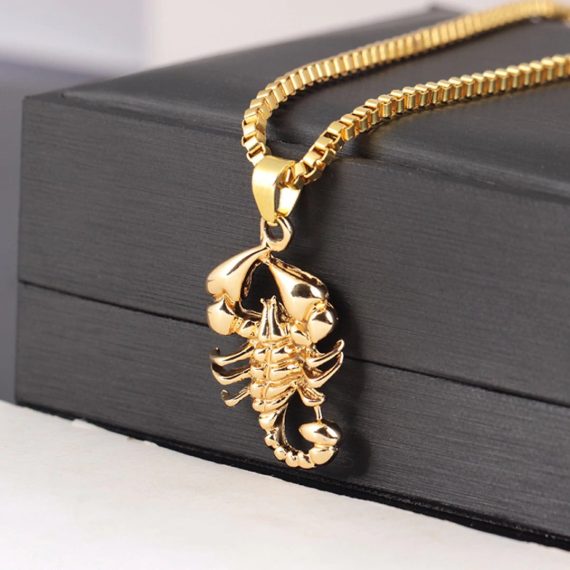 Scorpion Stainless Steel - The Nevermore Gothic Pendant