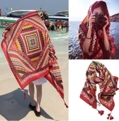 SeaBreeze - The Nevermore Beach Shawl for Women