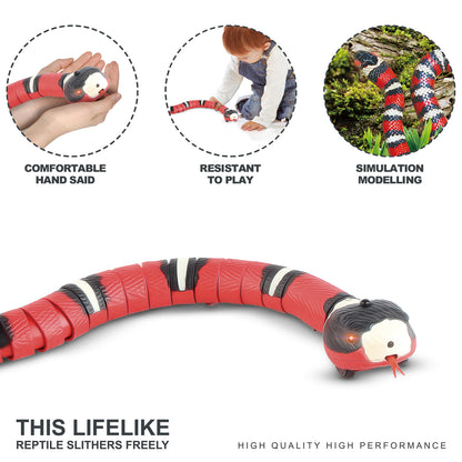 SensePlay Interactive Smart Snake Cat Toy - The Nevermore Pet Toys