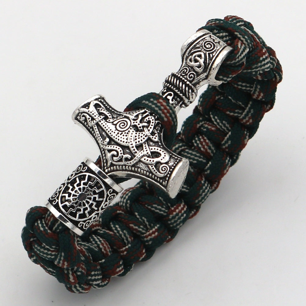 Serk - The Nevermore Gothic Viking Hammer Bracelet