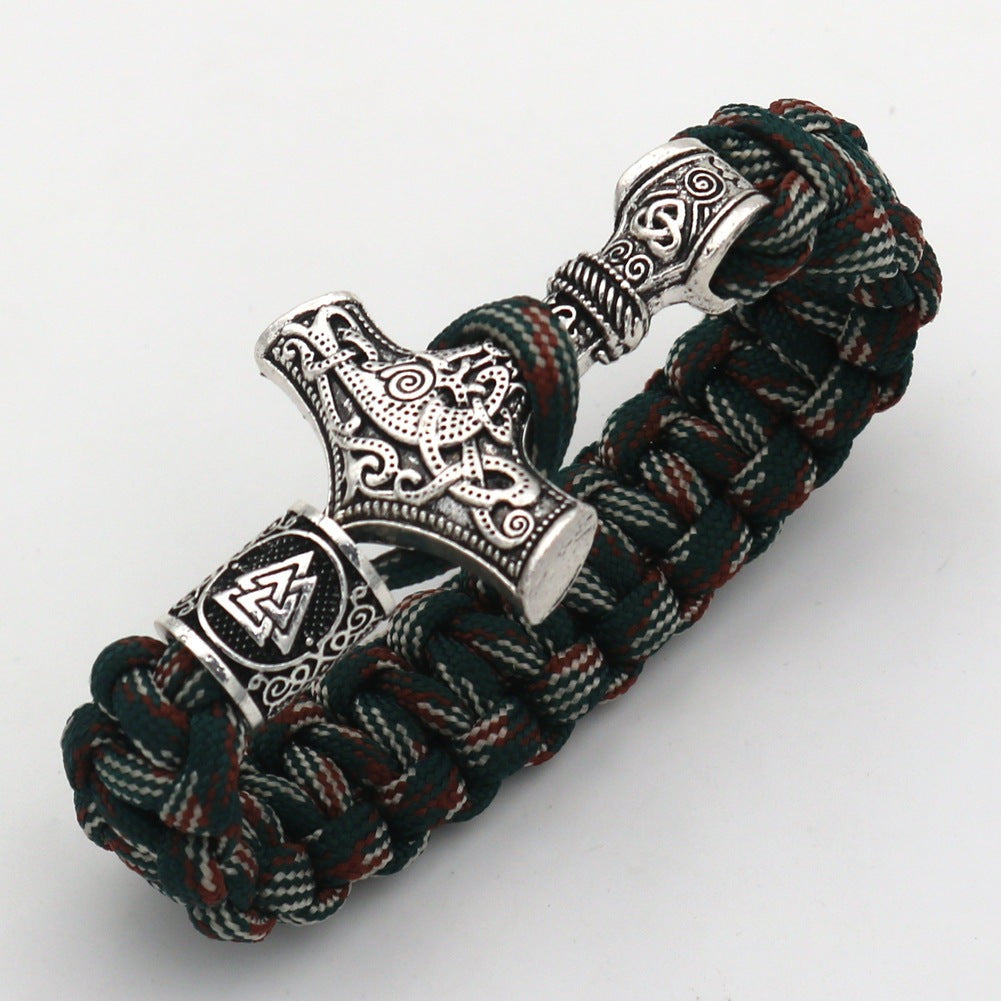 Serk - The Nevermore Gothic Viking Hammer Bracelet