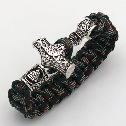 Serk - The Nevermore Gothic Viking Hammer Bracelet