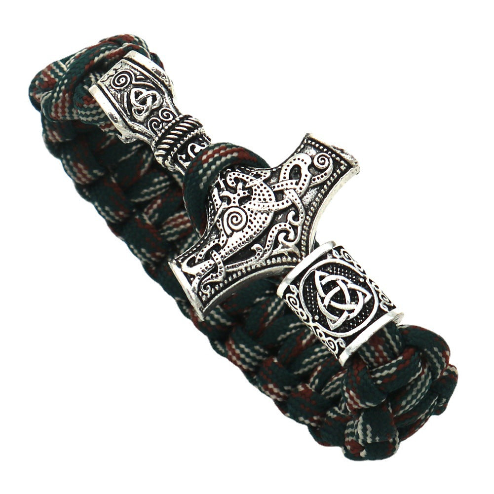 Serk - The Nevermore Gothic Viking Hammer Bracelet