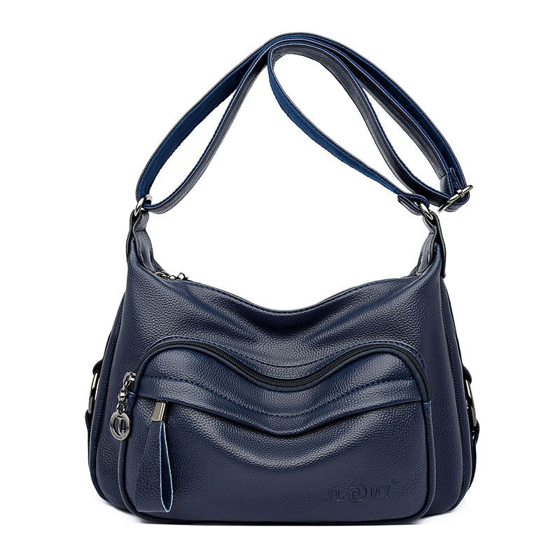 Sewn Luxe PU Handbag - Large Compartment Bag by The Nevermore