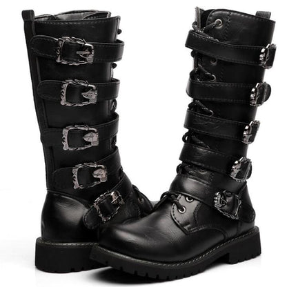 Shadow Boots - The Nevermore Leather Boots