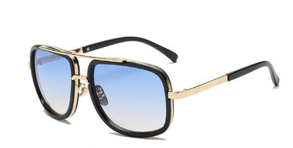 ShadowShield - The Nevermore Sunglasses for Men Women Luxury Flat Top Square