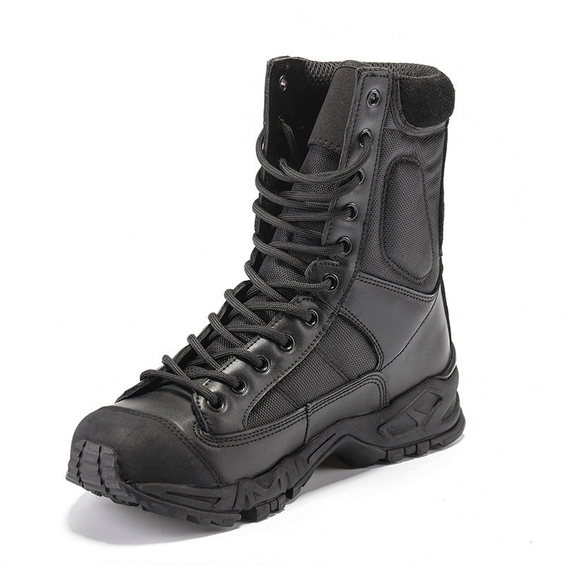 Shadowheart - The Nevermore Gothic Breathable Military Boots for men