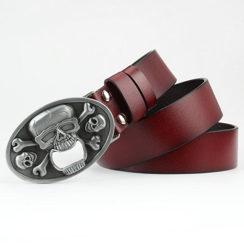 Silas Tempest - The Nevermore Gothic Leather Belt