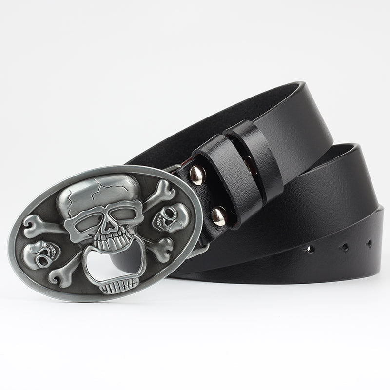 Silas Tempest - The Nevermore Gothic Leather Belt