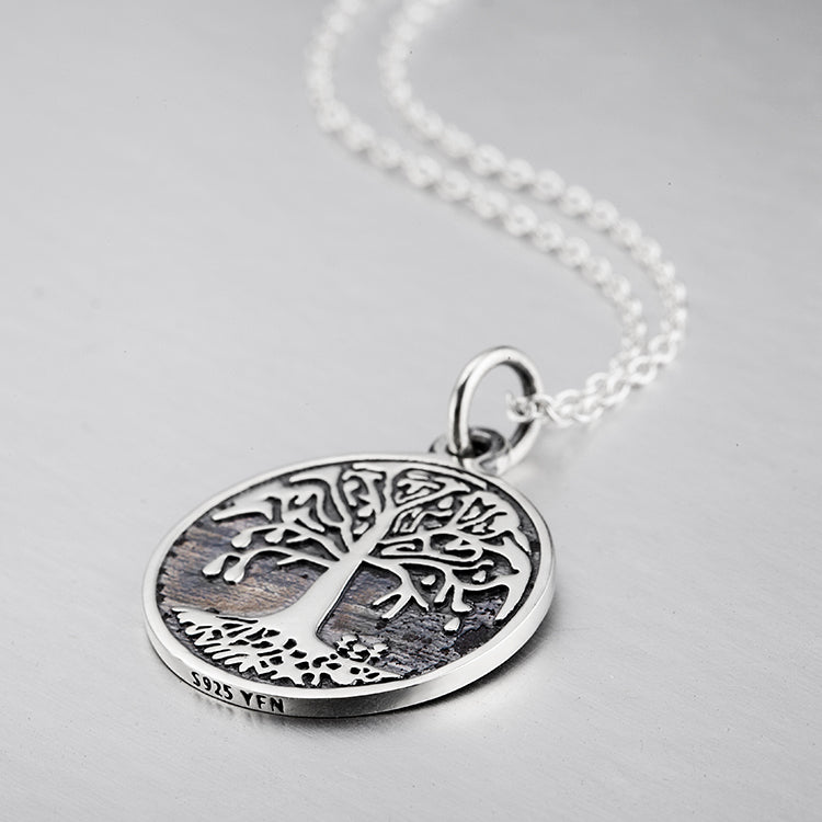 Silver Tree of Life - The Nevermore Pendant 925 Sterling Silver