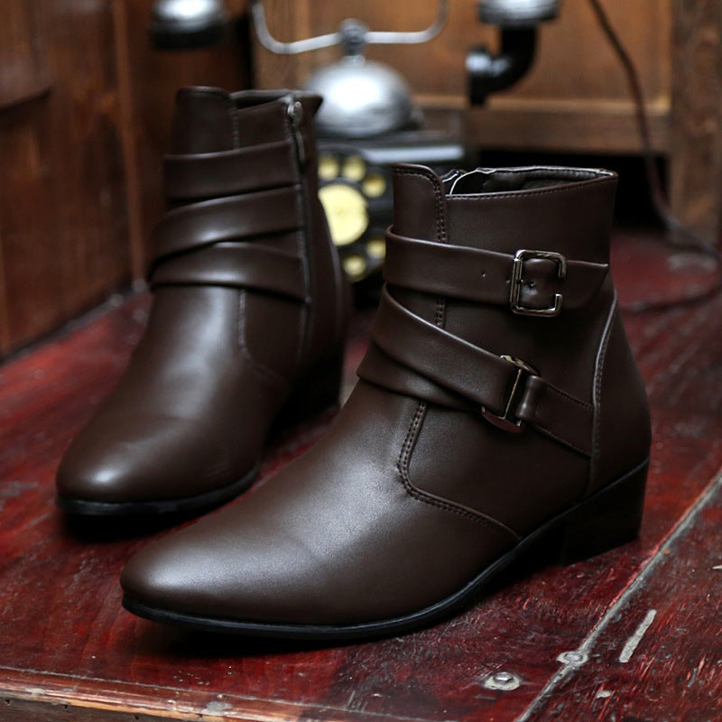 Siren - The Nevermore belt buckle Boots for Women