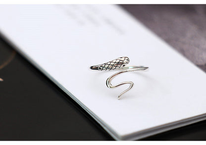 Small Snake - The Nevermore Ring 925 Sterling Silver