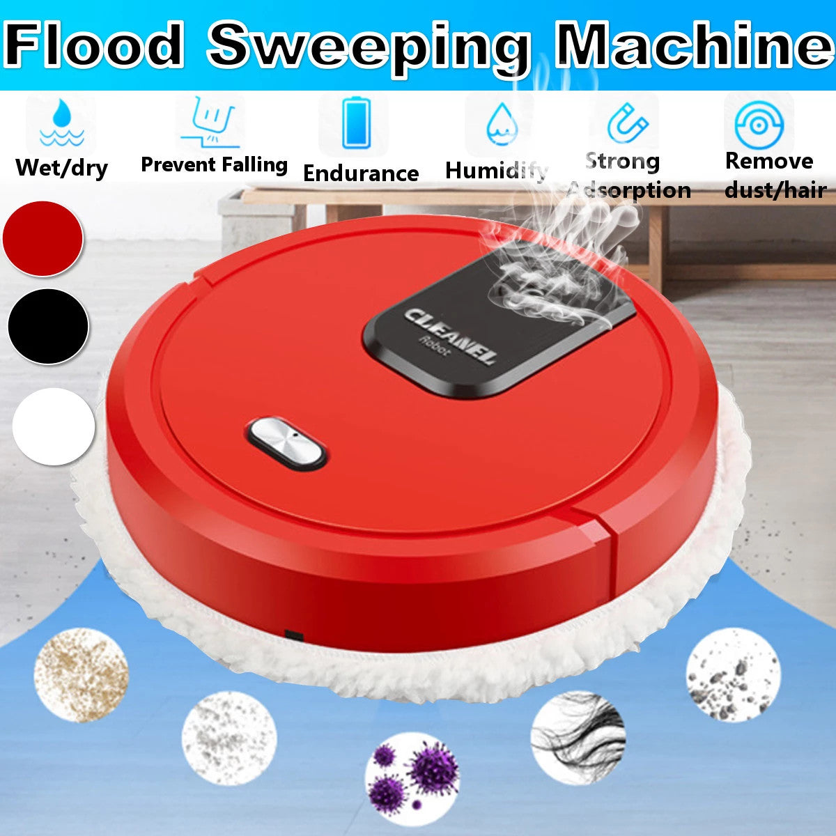 Smart Impregnation Cleaning Robot - The Nevermore Smart Gadget